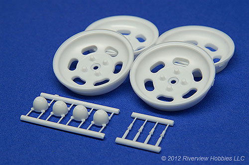 1/12 scale resin wheel set for the tamiya datsun 240zg